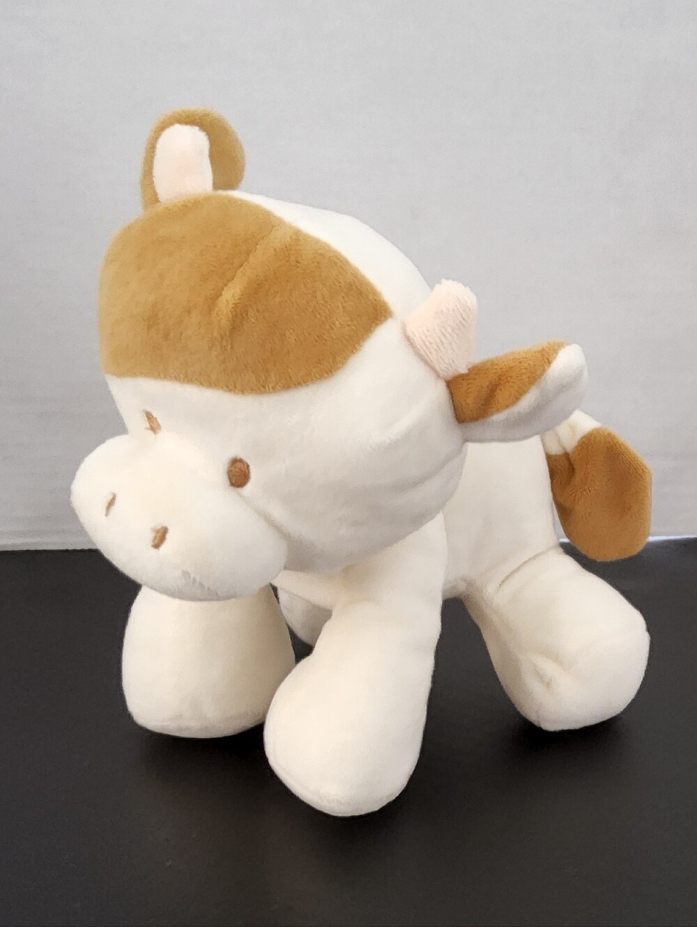 Kellytoe Brown Cow Squeaker Plush